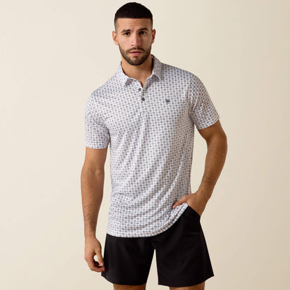 Ariat Everyday All Over Print Fitted Polo