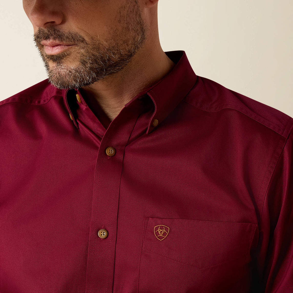 Ariat Smart Buy Solid Twill Fitted Shirt