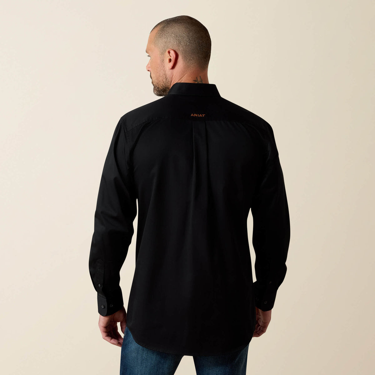 Ariat Featured Solid Twill Fitted Shirt