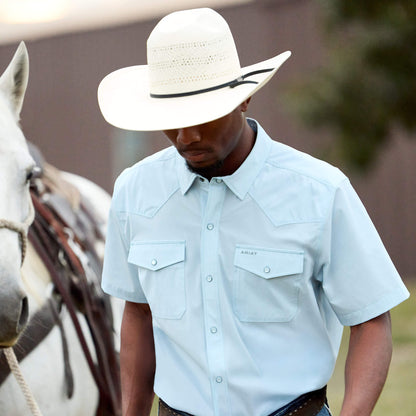 Ariat Hot Sale FrontierTough VentTEK Western Fitted Snap Shirt