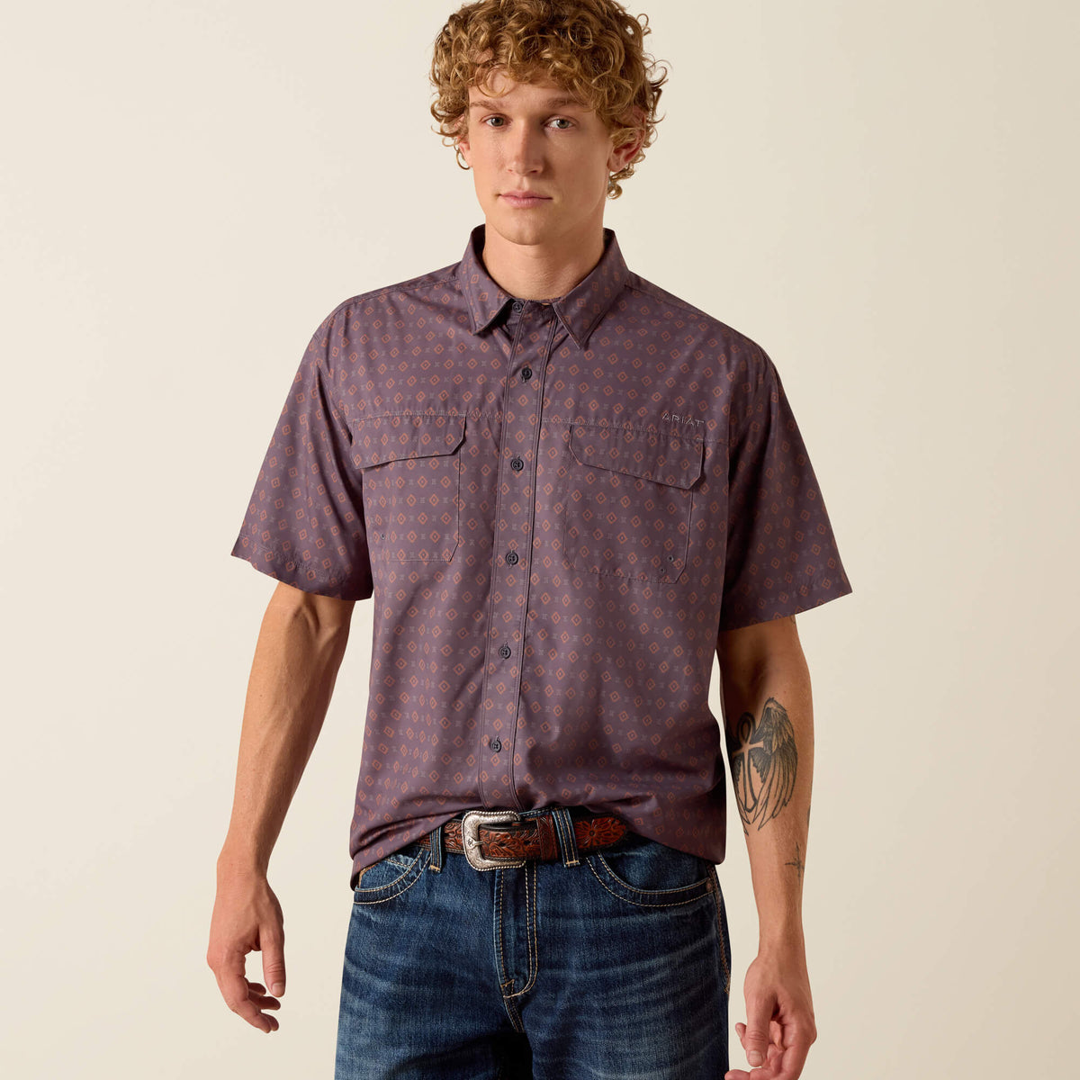 Ariat Classic Printed VentTEK Outbound Classic Fit Shirt