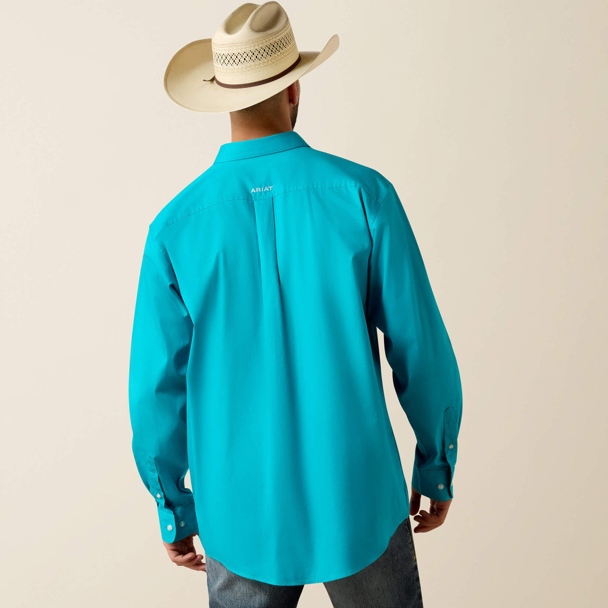 Ariat Classic Team Logo Lightweight Twill Classic Fit Shirt