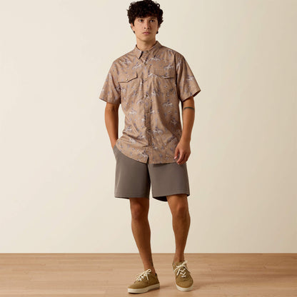 Ariat Signature Printed VentTEK Western Fitted Snap Shirt