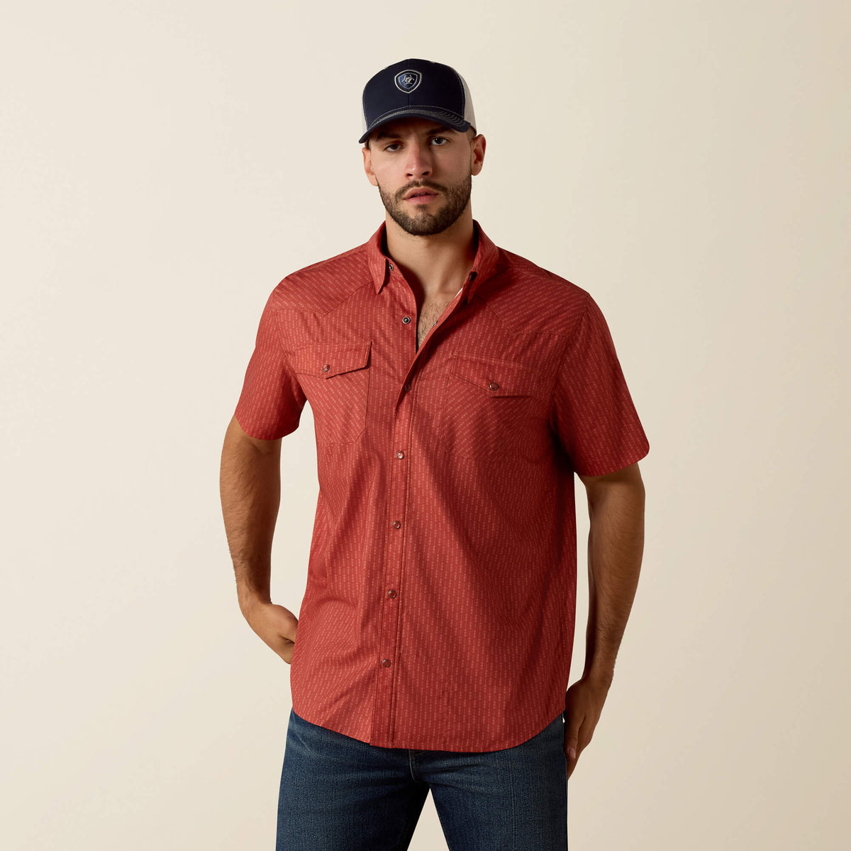 Ariat Sale Printed VentTEK Western Fitted Snap Shirt