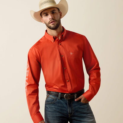 Ariat Premium Team Logo Lightweight Twill Classic Fit Shirt