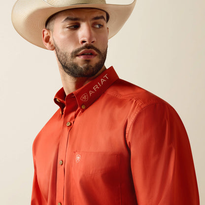 Ariat Premium Team Logo Lightweight Twill Classic Fit Shirt