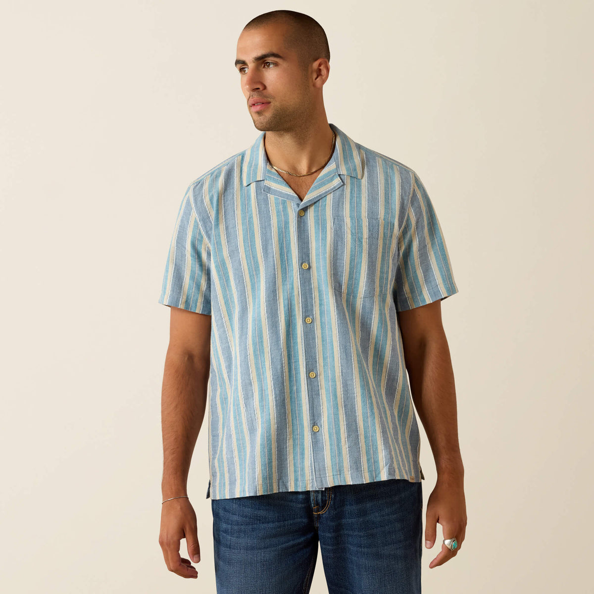 Ariat Hot Sale Retro Camp Classic Fit Shirt