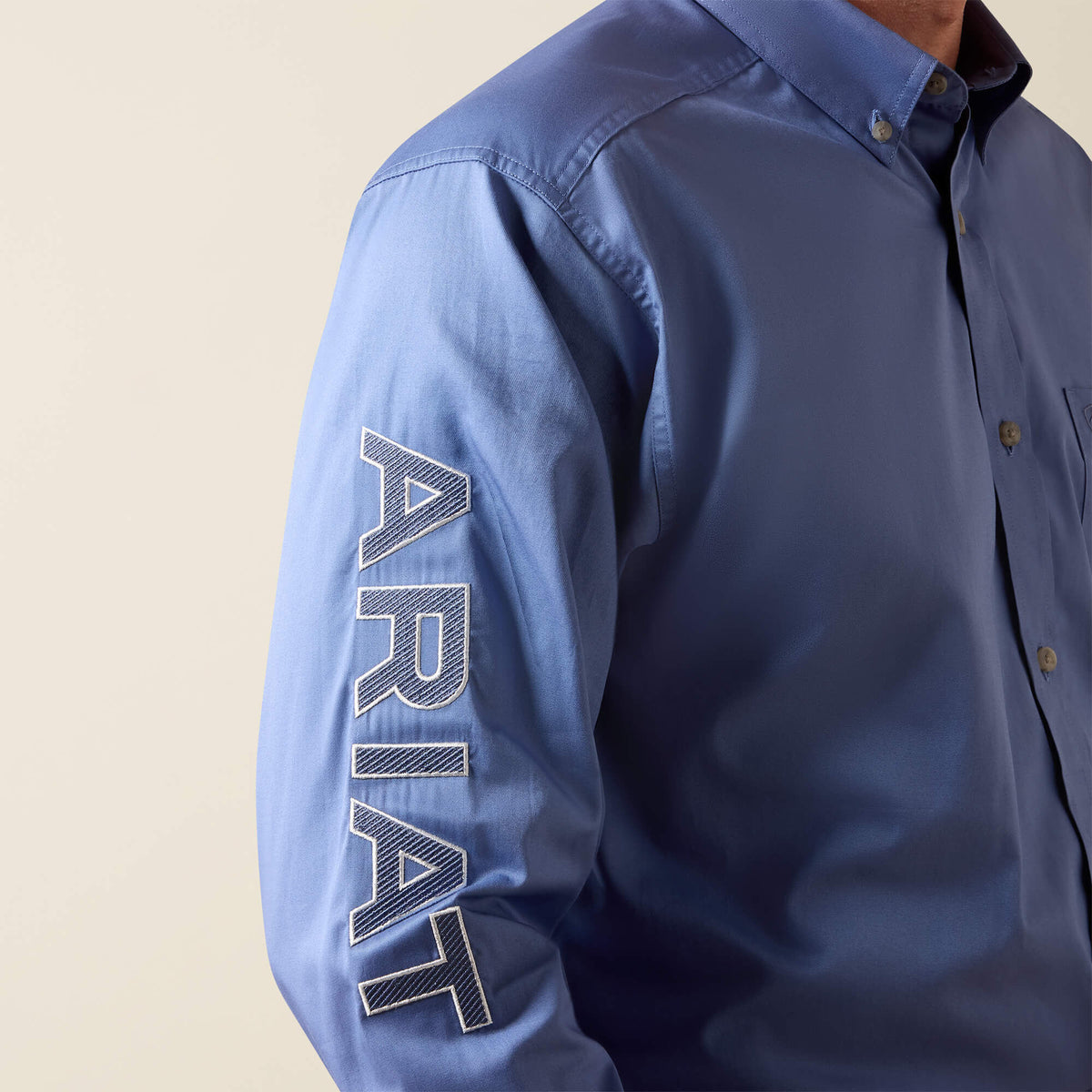 Ariat Recommended Team Logo Lightweight Twill Classic Fit Shirt