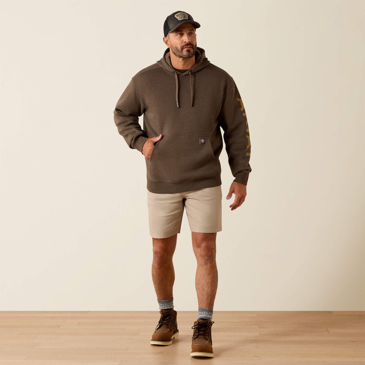 Ariat Smart Buy Rebar Lightweight Logo Hoodie