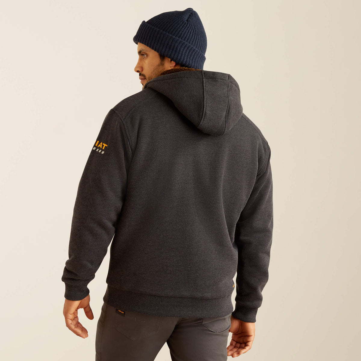 Ariat Popular Rebar All-Weather Sherpa-Lined Full Zip Hoodie