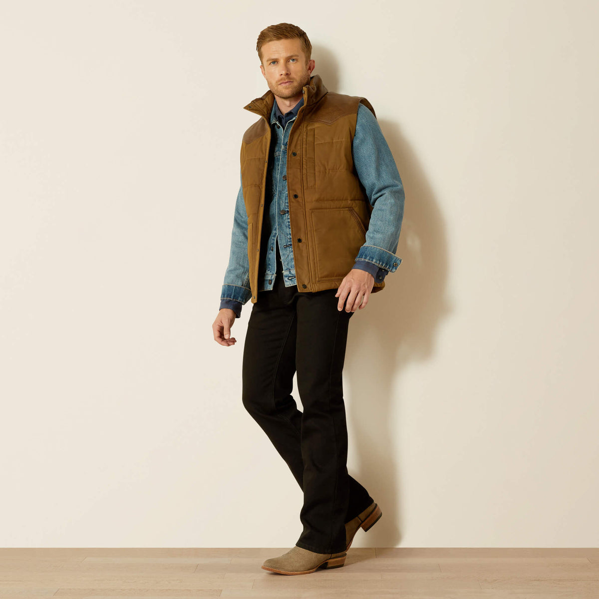 Ariat New Western Quilted Vest