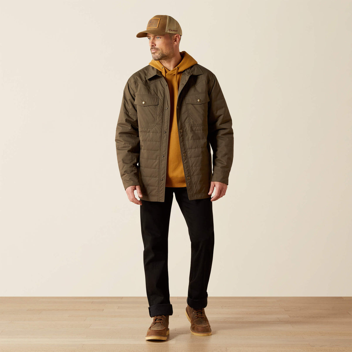Ariat Discount Quilted Shirt Jacket