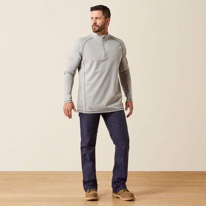 Ariat Signature FR Combat Stretch Patriot 1/4 Zip Work Shirt