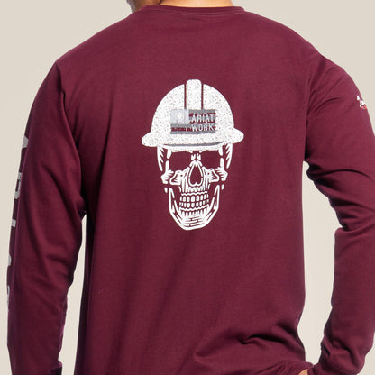 Ariat Great Value FR Roughneck Skull Logo T-Shirt