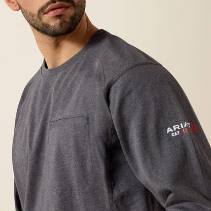 Ariat Trusted FR Air Life on the Line Graphic Top