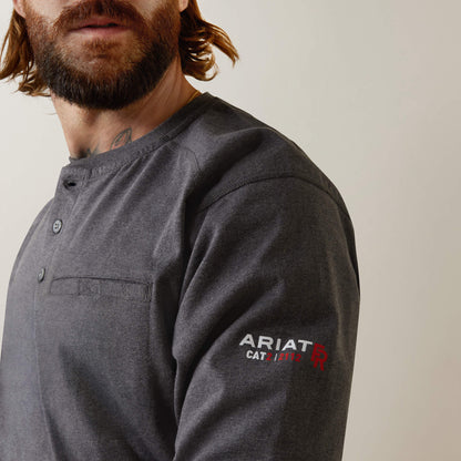 Ariat Customer Favorite FR Air Refinery Row Graphic Henley Top