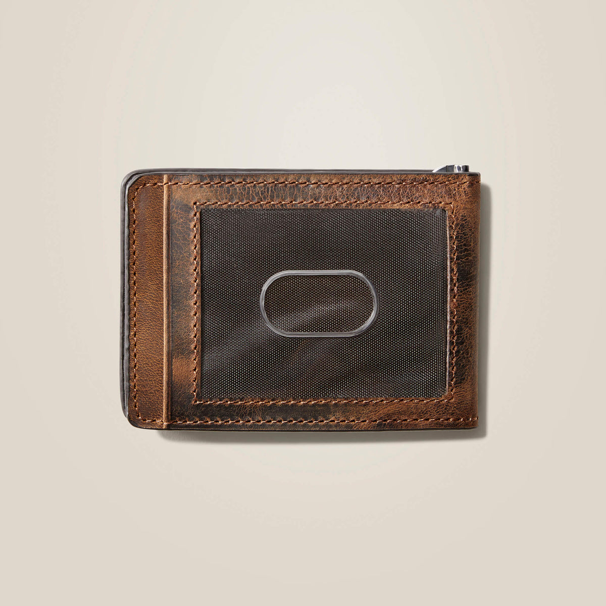 Ariat Best Price Bifold Slim Wallet Patriot Flag Embroidery