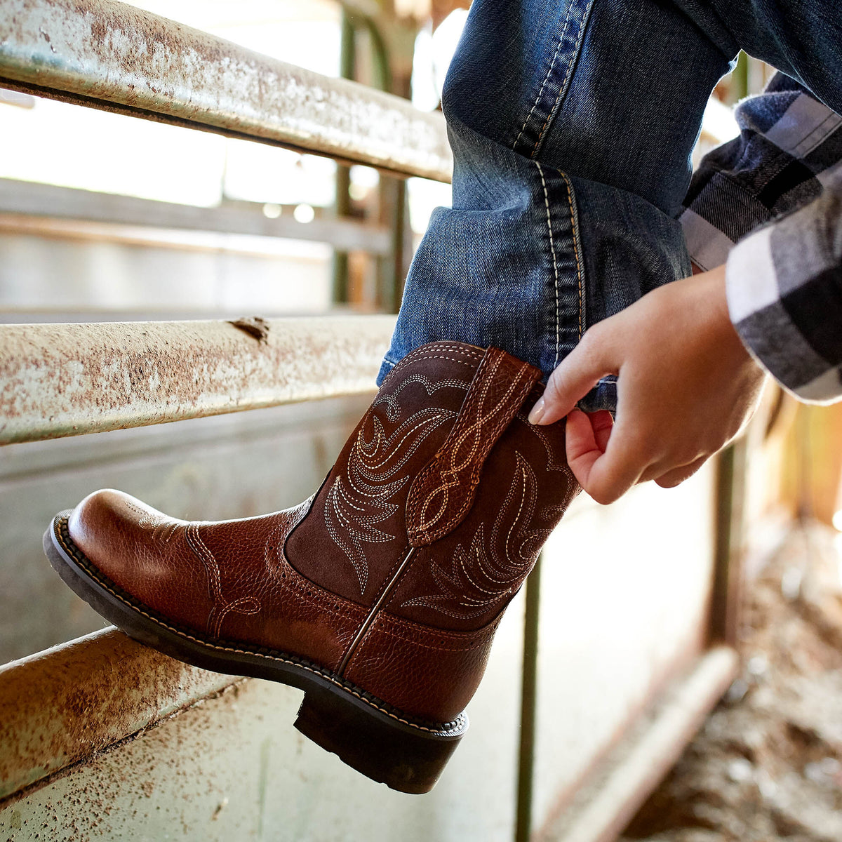 Ariat Signature Fatbaby Heritage Dapper Western Boot