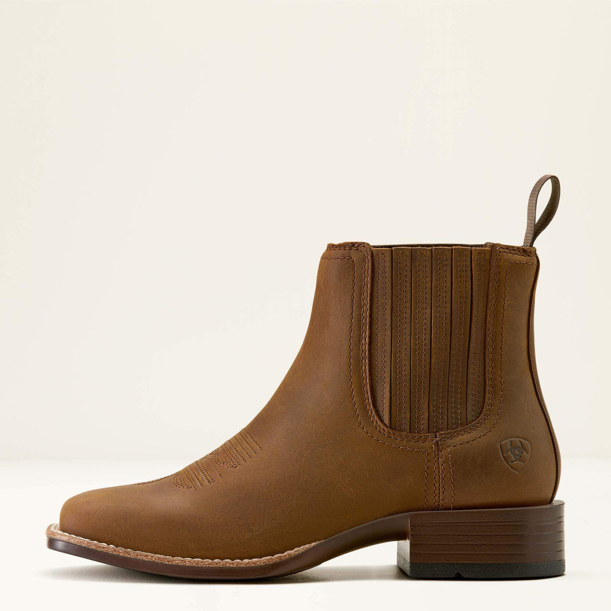Ariat Signature Booker Chelsea Wide Square Toe Western Boot