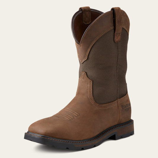 Ariat Sale Groundbreaker Wide Square Toe Waterproof Steel Toe Work Boot