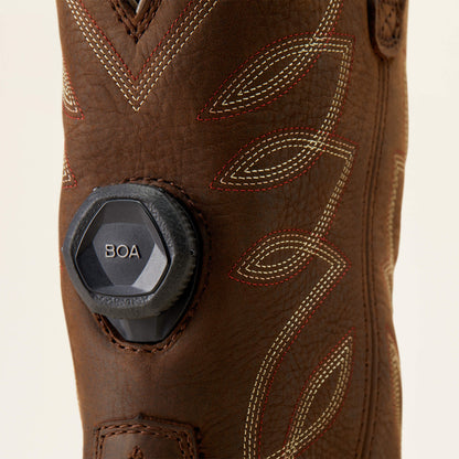 Ariat Deals Riveter Pull-On BOA CSA Waterproof Composite Toe Work Boot