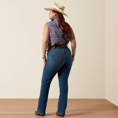 Ariat Featured Mid Rise Esti Boot Cut Jeans