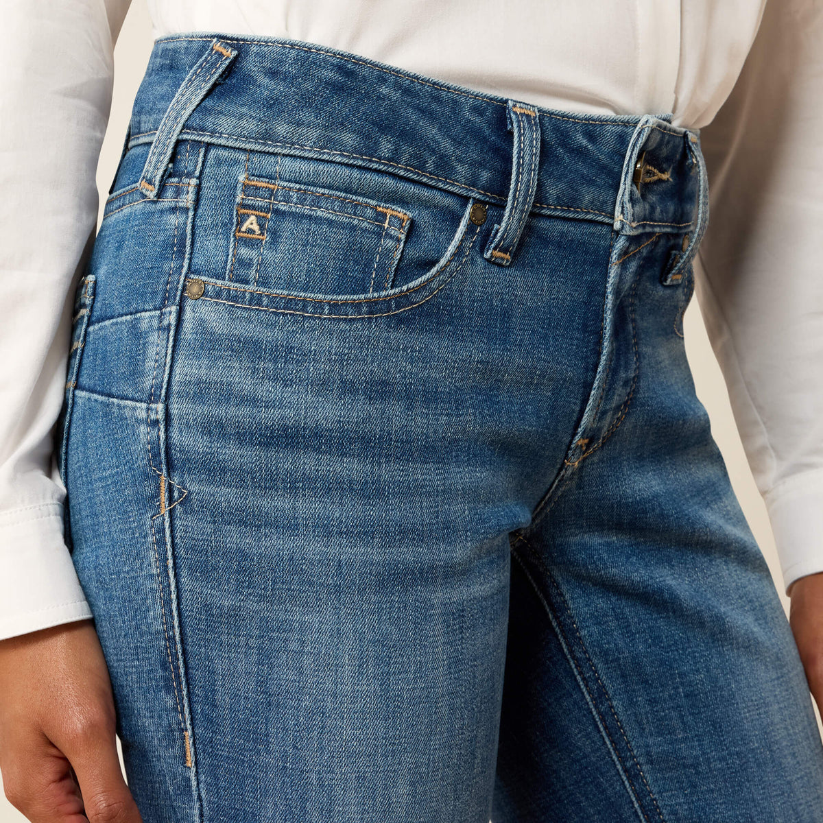 Ariat Featured Mid Rise Esti Boot Cut Jeans