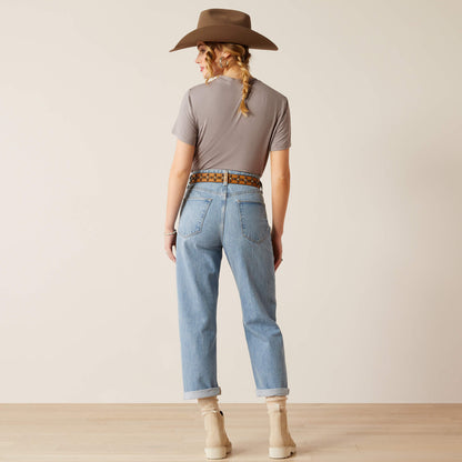 Ariat Discount Ultra High Rise Tomboy Straight Leg Jeans