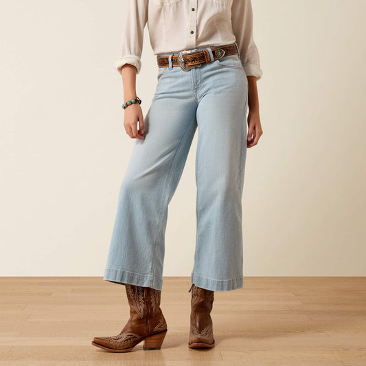 Ariat Premium Perfect Rise Clare Wide Leg Crop Jeans