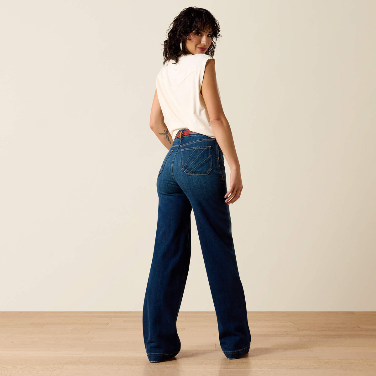 Ariat Classic Ultra High Rise Penelope Wide Leg Jeans