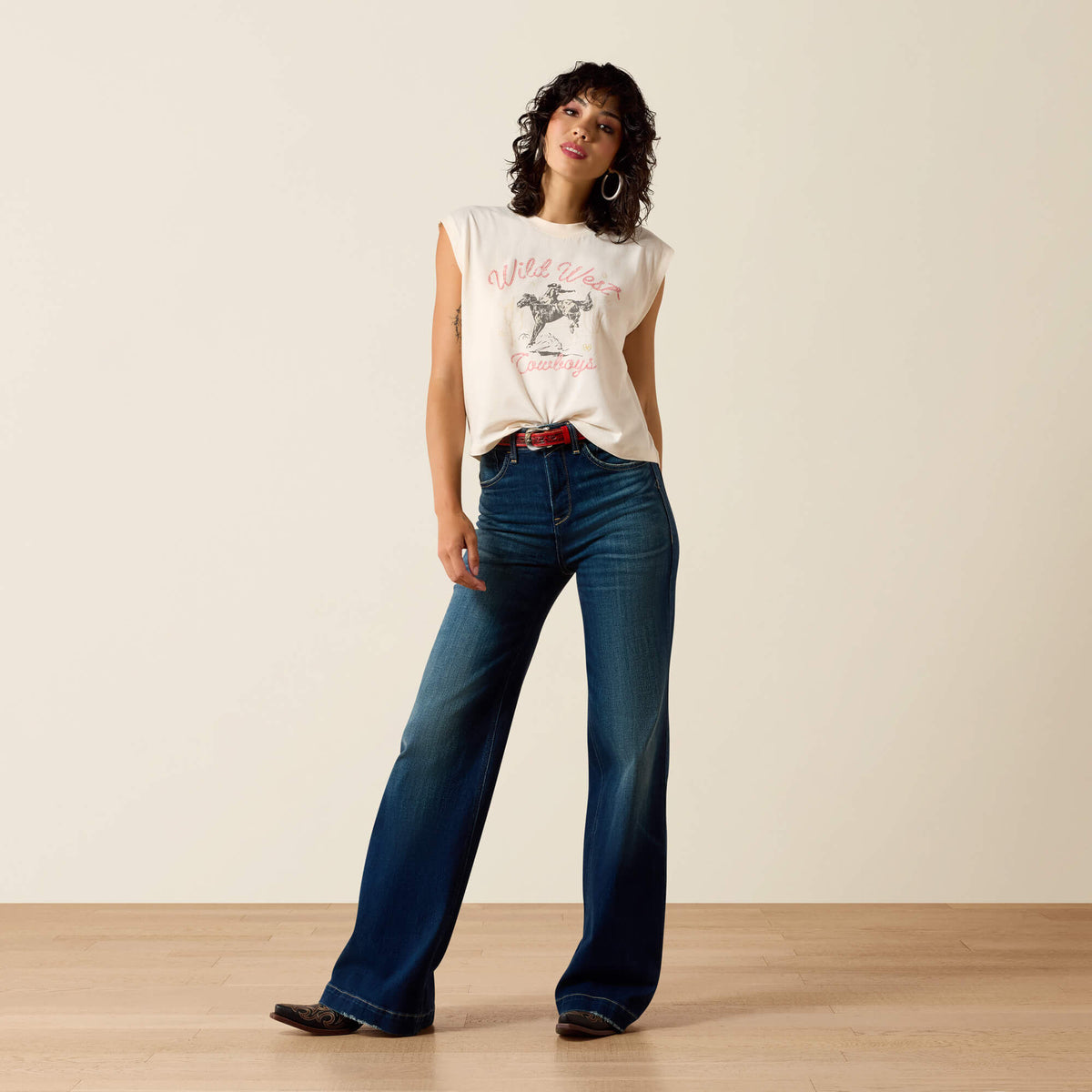 Ariat Classic Ultra High Rise Penelope Wide Leg Jeans
