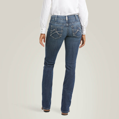 Ariat Classic Arrow Fit Mid Rise Gianna Straight Leg Jeans