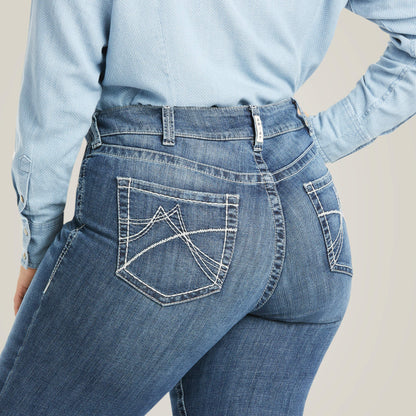 Ariat Classic Arrow Fit Mid Rise Gianna Straight Leg Jeans