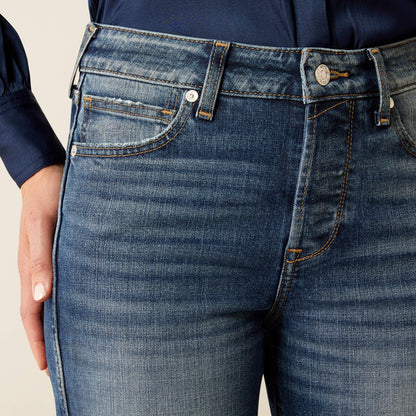 Ariat Best Seller High Rise Bridle Slim Straight Leg Jeans