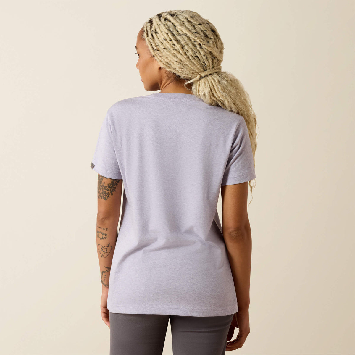 Ariat Quality Rebar Cotton Strong Space Dyed T-Shirt
