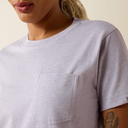 Ariat Quality Rebar Cotton Strong Space Dyed T-Shirt
