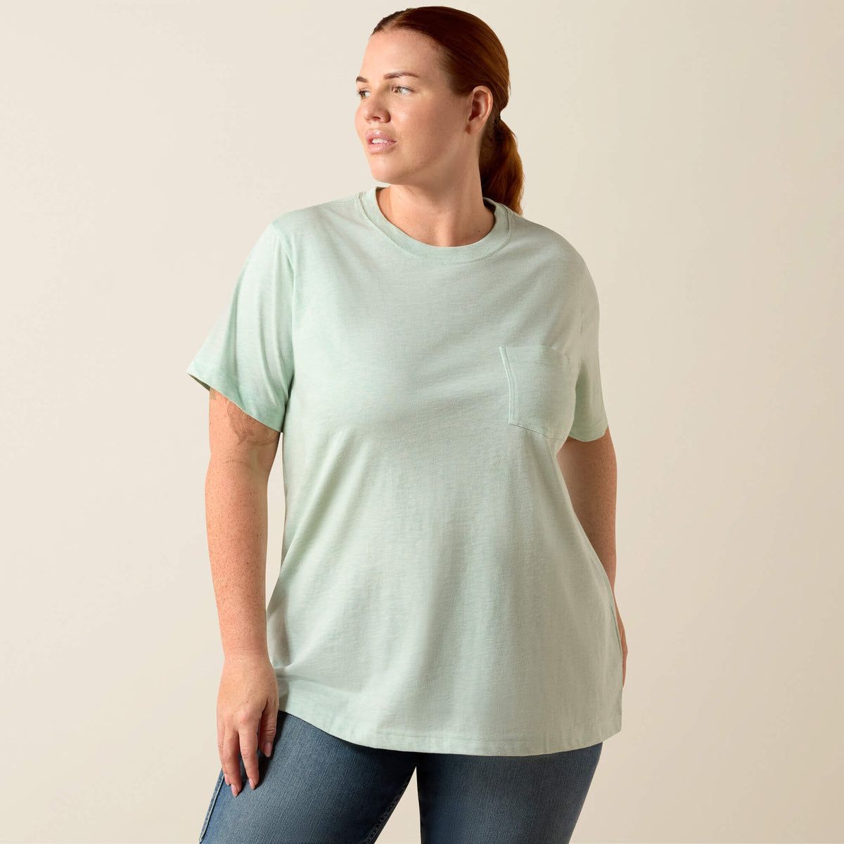 Ariat Special Offer Rebar Cotton Strong Space Dyed T-Shirt