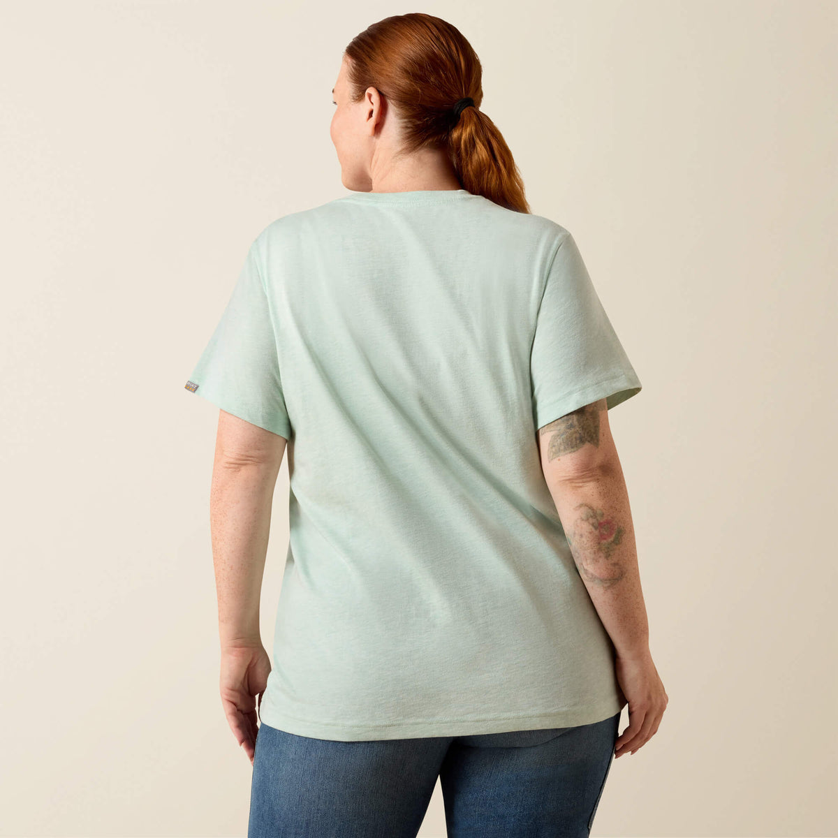 Ariat Special Offer Rebar Cotton Strong Space Dyed T-Shirt