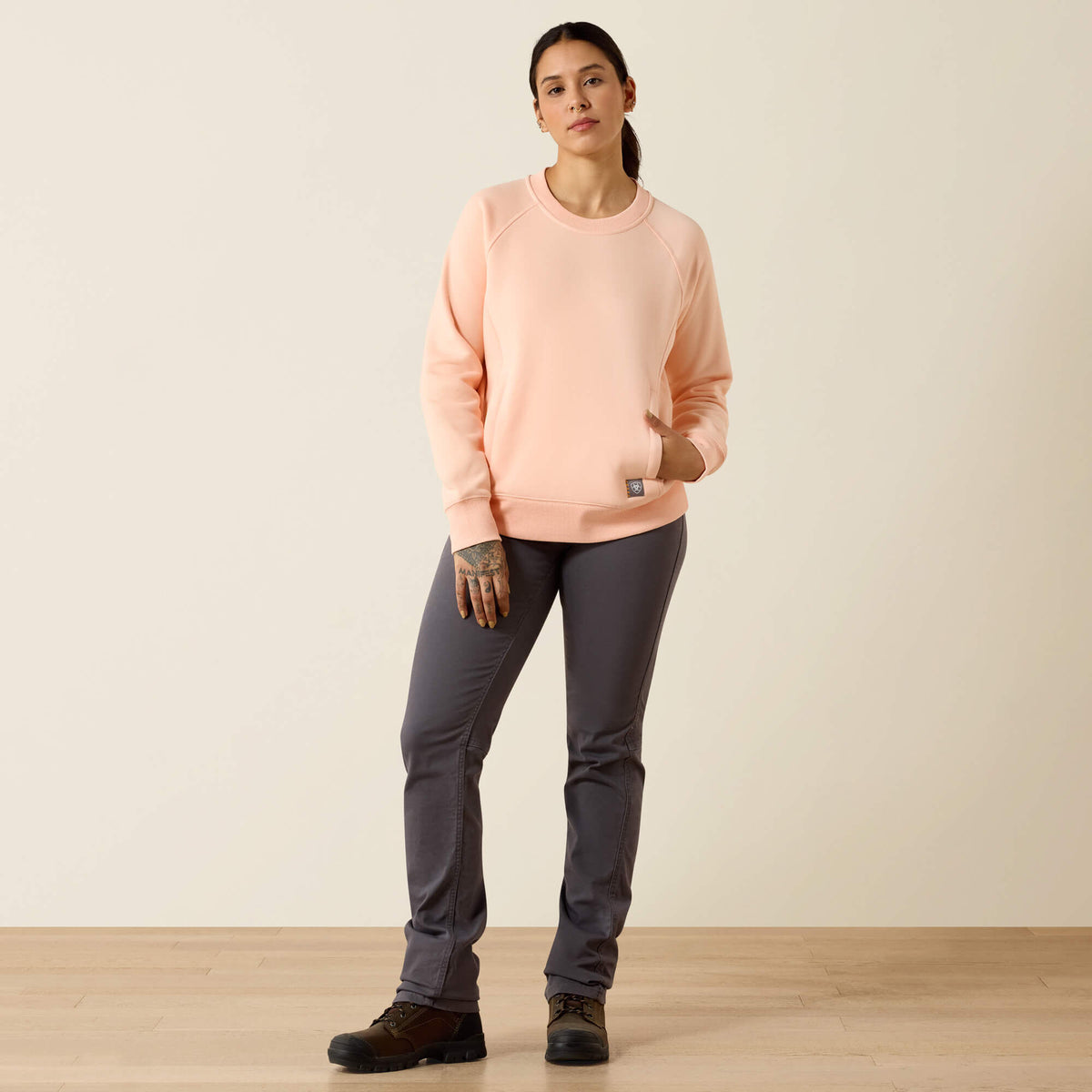 Ariat Recommended Rebar Lightweight Fleece Sweatshirt