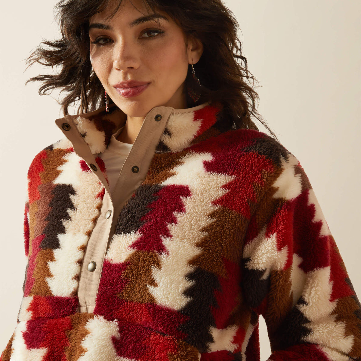 Ariat Everyday Berber Snap Front Sweatshirt