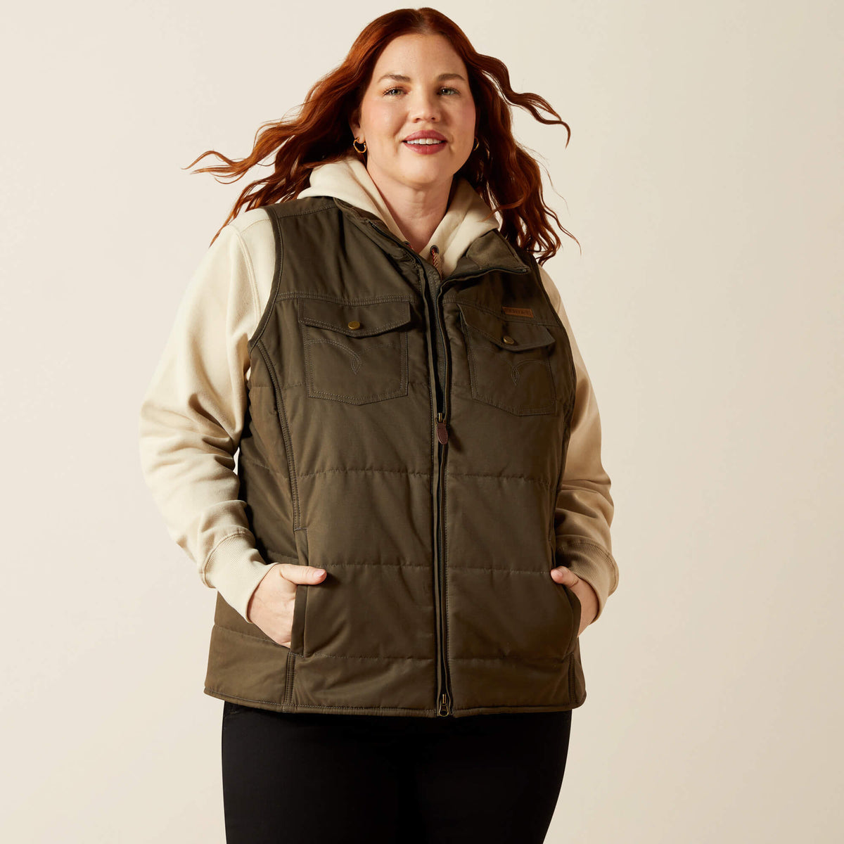 Ariat Hot Sale Grizzly Quilted Vest