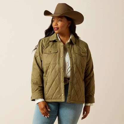 Ariat Great Value Grizzly Quilted Barn Jacket