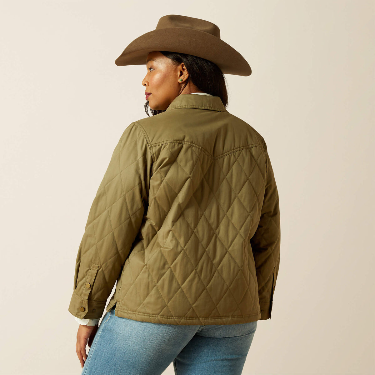 Ariat Great Value Grizzly Quilted Barn Jacket