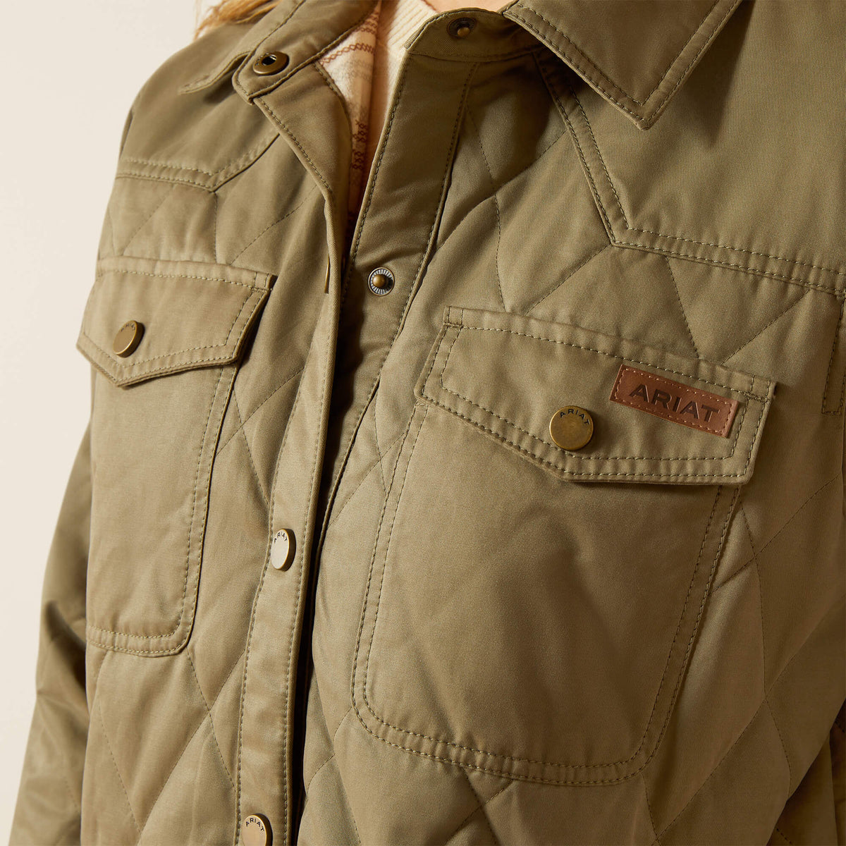 Ariat Great Value Grizzly Quilted Barn Jacket