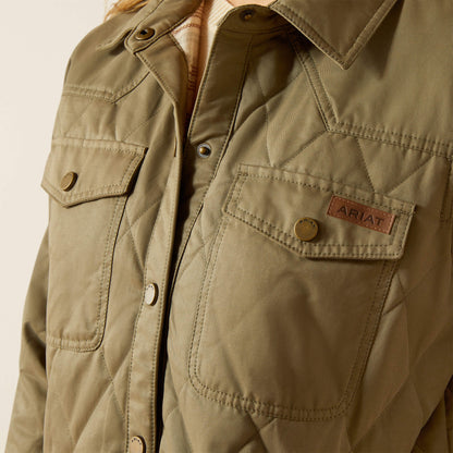Ariat Great Value Grizzly Quilted Barn Jacket