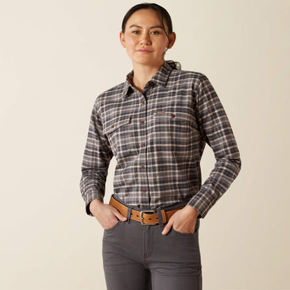 Ariat Trusted Rebar Flannel DuraStretch Work Shirt
