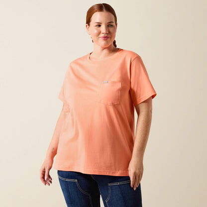 Ariat Signature Rebar Cotton Strong Anvil Logo T-Shirt