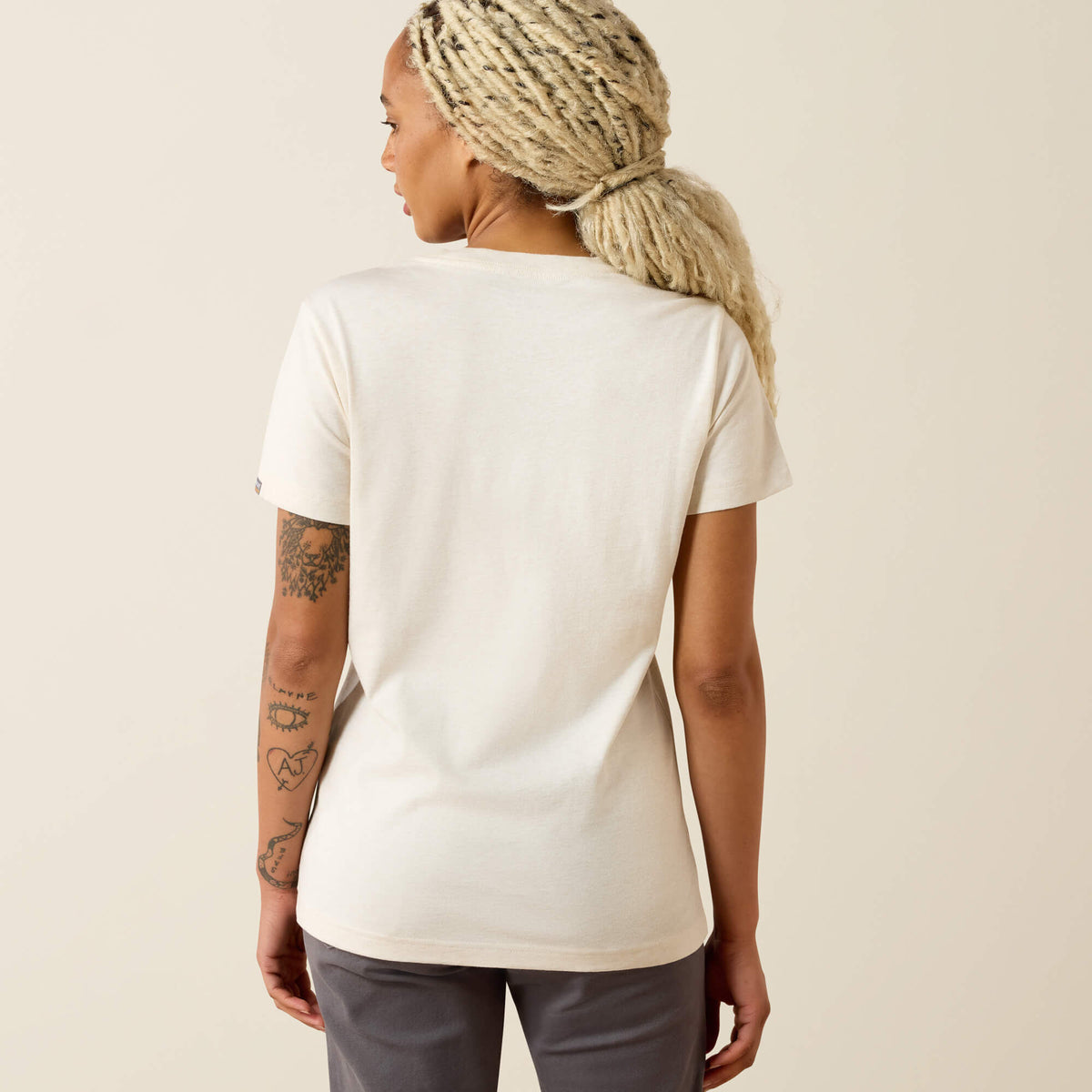 Ariat Latest Rebar Cotton Strong Standard V-Neck T-Shirt
