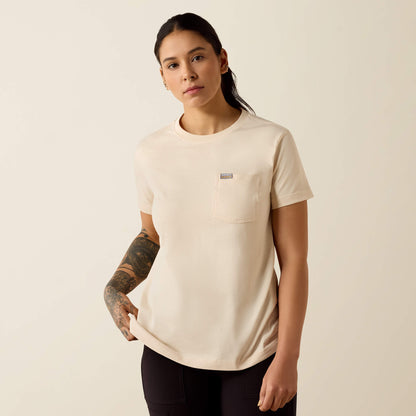 Ariat Popular Rebar Cotton Strong Anvil Logo T-Shirt