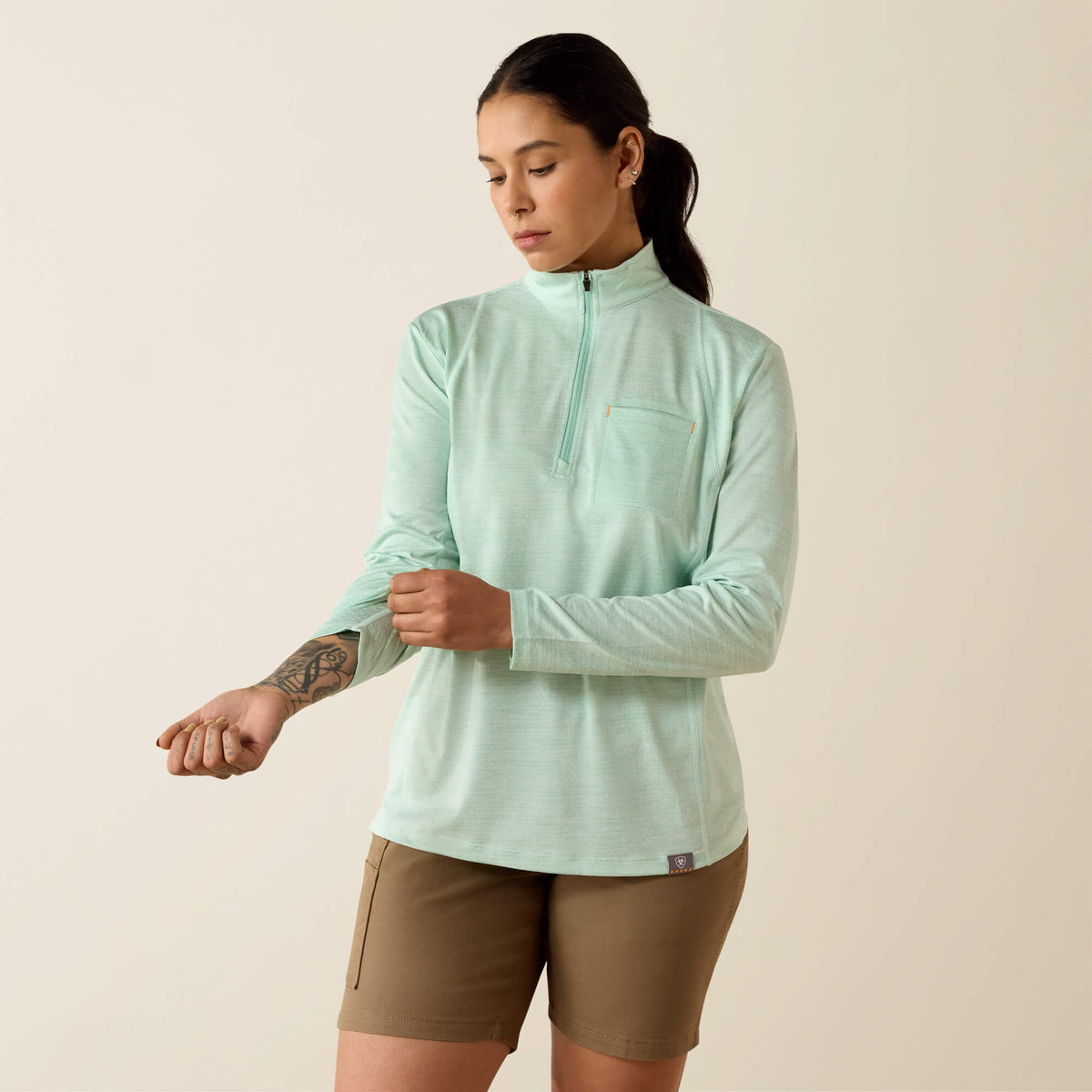 Ariat Discount Rebar Evolution 1/2 Zip Top